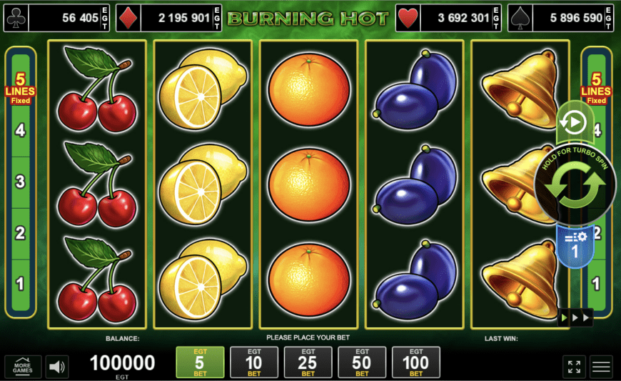 Juego de demostración ardiente máquinas tragamonedas de frutas jugar en línea