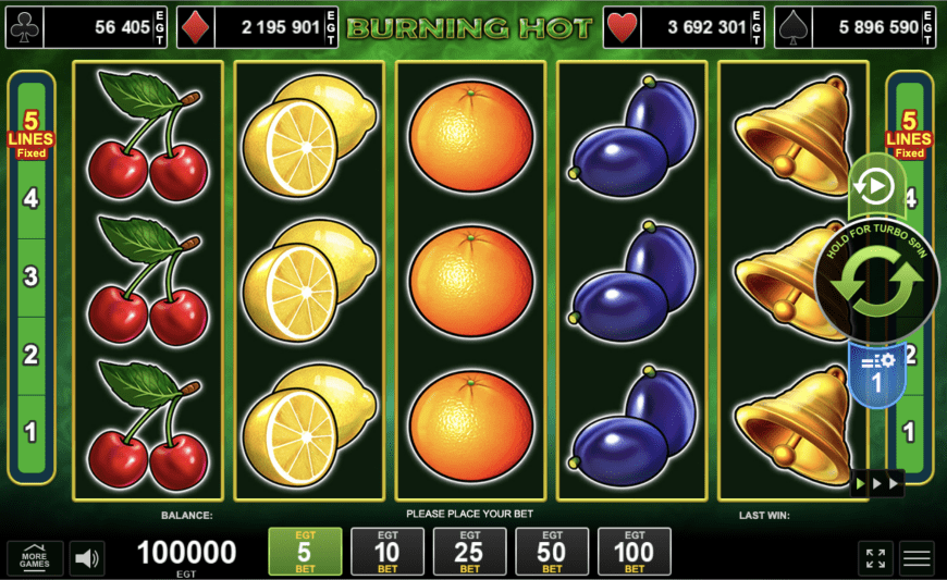 Fruchtspielautomaten spielen online